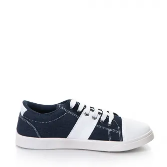 Tenisi casual, Kondition, Material Textil, 41, Albastru inchis