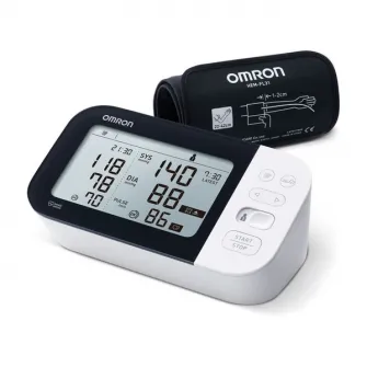 Tensiometru de brat automat OMRON M7 IT model 2020, Tehnologie Intellisense, Alb