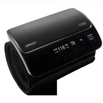 Tensiometru de brat Omron EVOLV, All -In-One, Bluetooth, Oled Display, 22-42cm, App, Negru, HEM-7600T-E