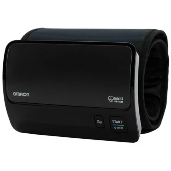 Tensiometru de brat Omron EVOLV, All -In-One, Bluetooth, Oled Display, 22-42cm, App, Negru, HEM-7600T-E