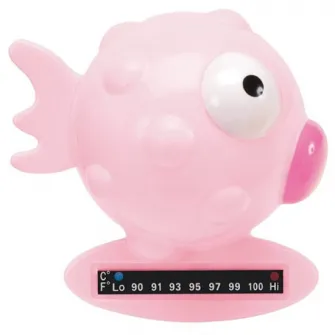 Termometru digital in forma peste pentru baie Chicco, roz