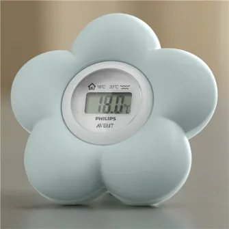 Termometru digital Philips Avent SCH480/00, rezistent la apa, display digital, 0-12 luni