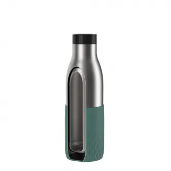 Termos Tefal BluDrop, capacitate 0.7 L, 100% sigur impotriva scurgerilor, verde