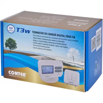 Termostat electronic fara fir Conter T3W