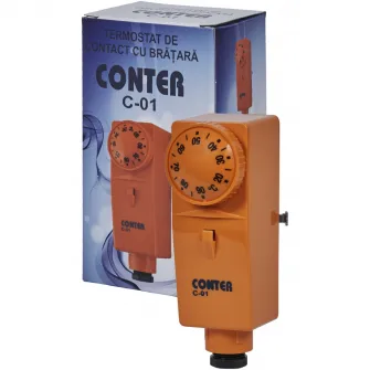 Termostat mecanic cu bratara contact Conter C-01