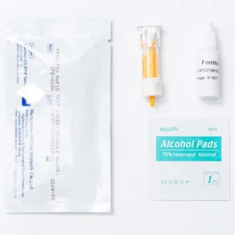 Test rapid Feritina (sange integral), autotestare Juschek, DDS Diagnostic, 1 test/kit