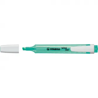 Textmarker Stabilo swing cool, 6 culori / set, etui plastic