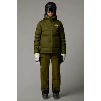The North Face, Centura cu bretele ajustabile pentru ski Ceptor, Verde masliniu, XS