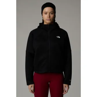 The North Face, Hanorac cu maneci raglan pentru drumetii, Negru, XS