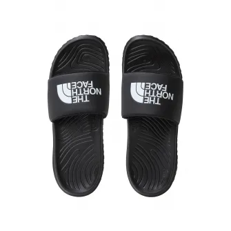 The North Face, Papuci cu logo, Negru, 8