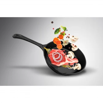 Tigaie Cooking by Heinner, fonta pura, 25.5 X 4.5 cm