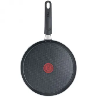 Tigaie de clatite Tefal Simple Cook, Thermo-Signal, invelis antiaderent din titan, 25 cm (Resigilat)