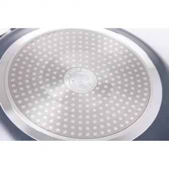 Tigaie Hendi Platiunium Professional, aluminiu cu strat anti-aderent Teflon Platiunium Plus, Ø26x(H)5,2 cm