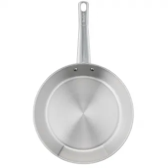Tigaie Tefal Professional de 24 cm, inox, compatibil cu inductia, garantie 5 ani, argintiu