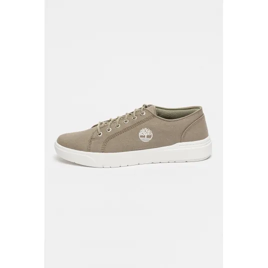 Timberland, Pantofi sport cu logo Seneca Bay, Kaki, 9