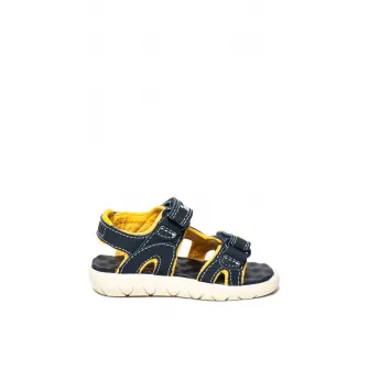 Timberland, Sandale velcro Perkins Row, Bleumarin/Galben, 22 EU