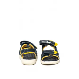 Timberland, Sandale velcro Perkins Row, Bleumarin/Galben, 22 EU
