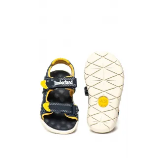 Timberland, Sandale velcro Perkins Row, Bleumarin/Galben, 22 EU
