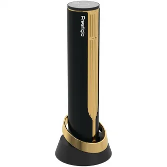 Tirbuson electric Prestigio Maggiore PWO104GD, autonomie 70 de sticle, baterie Li, accesoriu taiere folie