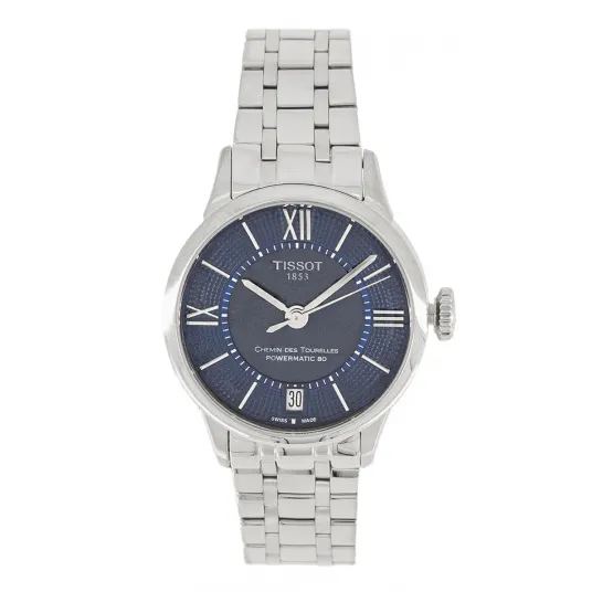 Tissot, Ceas mecanic unisex din otel inoxidabil, Argintiu