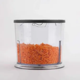 Tocator Black&Decker BXCH260E, 260W, bol gradat 500ml, Alb
