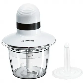 Tocator Bosch MMR08A1, 400 W, 0.8 l, 1 viteza, Alb
