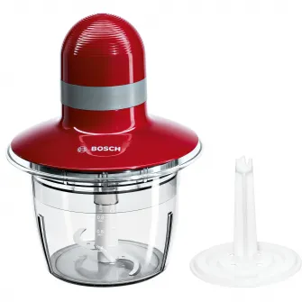 Tocator Bosch MMR08R2, 400 W, 0.8 l, 1 viteza, Rosu