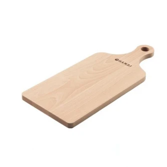Tocator cu maner Hendi, lemn de fag, 39x16x1,3 cm