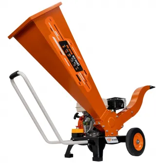 Tocator de crengi si resturi vegetale Ruris ST300, 7 CP, 212 CC, pornire manuala, 60 mm diametru maxim taiere, 150 - 1000 kg/h capacitate tocare, 3.6 l benzina