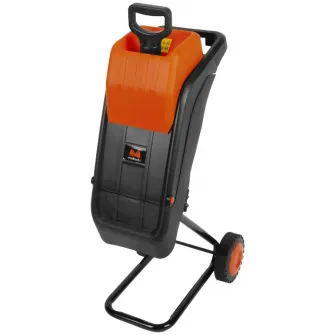 Tocator resturi vegetale Evotools WS 2500 EPTO, 2500 W, 4500 RPM, 50 l capacitate sac colector, izolare electrica dubla