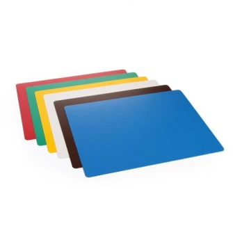 Tocator subtire HACCP Hendi, polipropilena, set 6 buc., 38x30,5x0,14 cm
