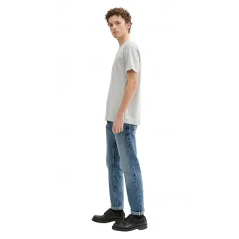 Tom Tailor, Blugi drepti decolorati Aedan, Albastru pastel, W30-L32
