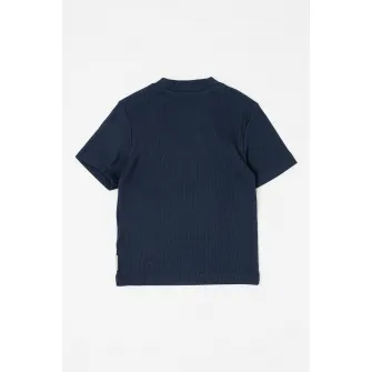 Tom Tailor, Tricou cu decolteu la baza gatului, Bleumarin, 140 CM