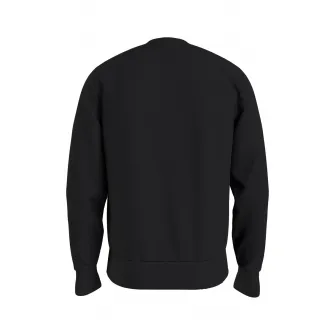 Tommy Hilfiger, Bluza sport din amestec de bumbac organic cu logo brodat, Negru, 2XL