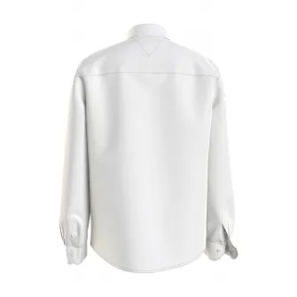 Tommy Hilfiger, Camasa cu guler ascutit, Alb prafuit, 122 CM