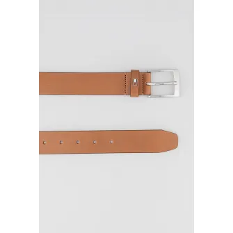 Tommy Hilfiger, Curea de piele Adan, Caramel, 95