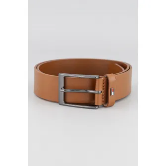 Tommy Hilfiger, Curea de piele Layton, Caramel, 90