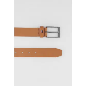 Tommy Hilfiger, Curea de piele Layton, Caramel, 90