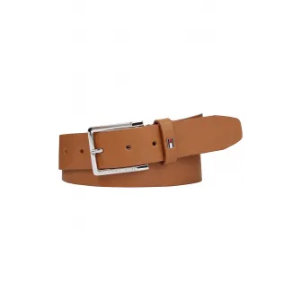 Tommy Hilfiger, Curea de piele Oliver, Maro cognac, 105