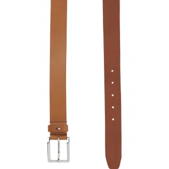 Tommy Hilfiger, Curea de piele Oliver, Maro cognac, 105