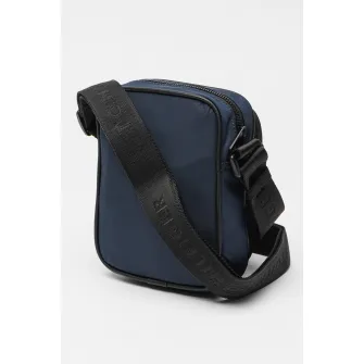 Tommy Hilfiger, Geanta crossbody Repreve, Bleumarin