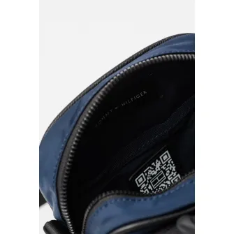 Tommy Hilfiger, Geanta crossbody Repreve, Bleumarin