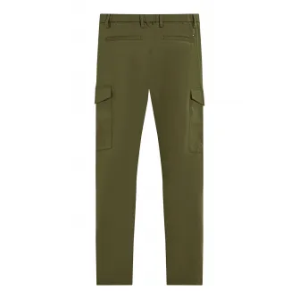 Tommy Hilfiger, Pantaloni chino cargo, Verde masliniu, W34-L32
