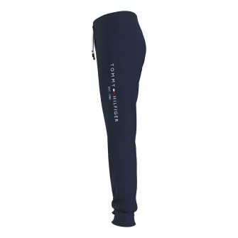 Tommy Hilfiger, Pantaloni sport cu logo, Bleumarin inchis, 164 CM