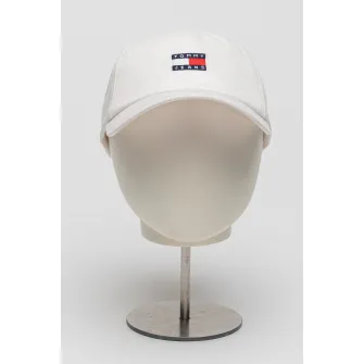 Tommy Hilfiger, Sapca baseball cu aplicatie logo Heritage, Rosu, Negru, Alb murdar