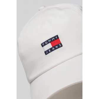 Tommy Hilfiger, Sapca baseball cu aplicatie logo Heritage, Rosu, Negru, Alb murdar