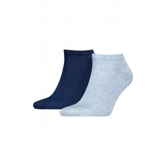 Tommy Hilfiger, Set de sosete pana la glezna - 2 perechi, Albastru glaciar, Bleumarin, 47-49