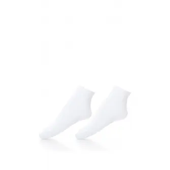 Tommy Hilfiger, Set de sosete scurte - 2 perechi, Alb, 39-42