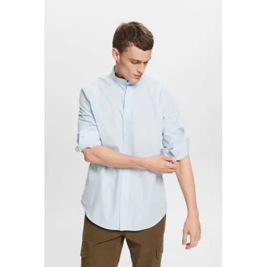 Tommy Hilfiger, Tricou cu decolteu la baza gatului, Alb optic, L