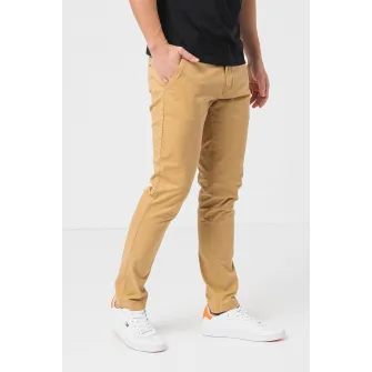 Tommy Jeans, Pantaloni chino slim fit Scanton, Kaki, W32-L32